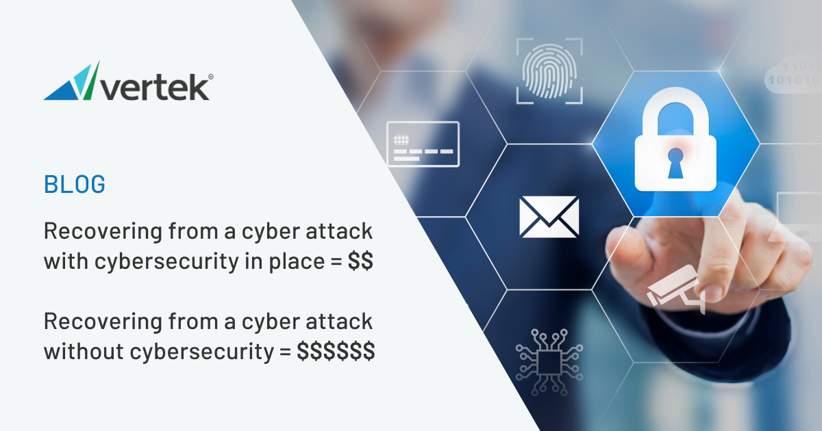 cybersecurity saves you money in the event of an attack