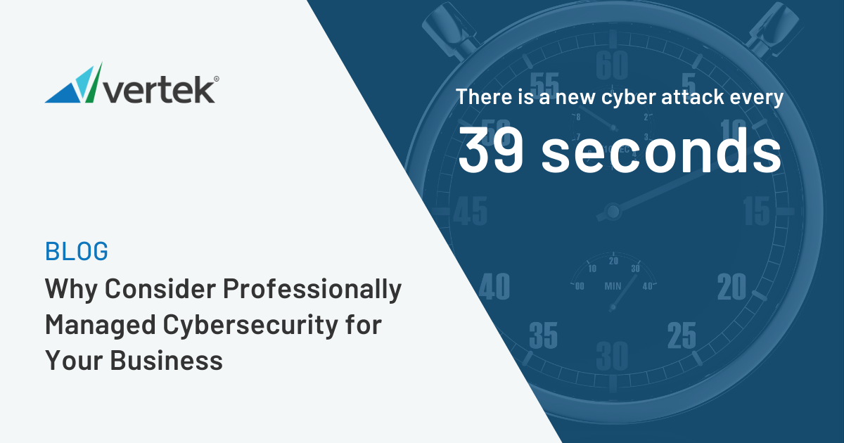 There is a new cyber attack every 39 seconds.