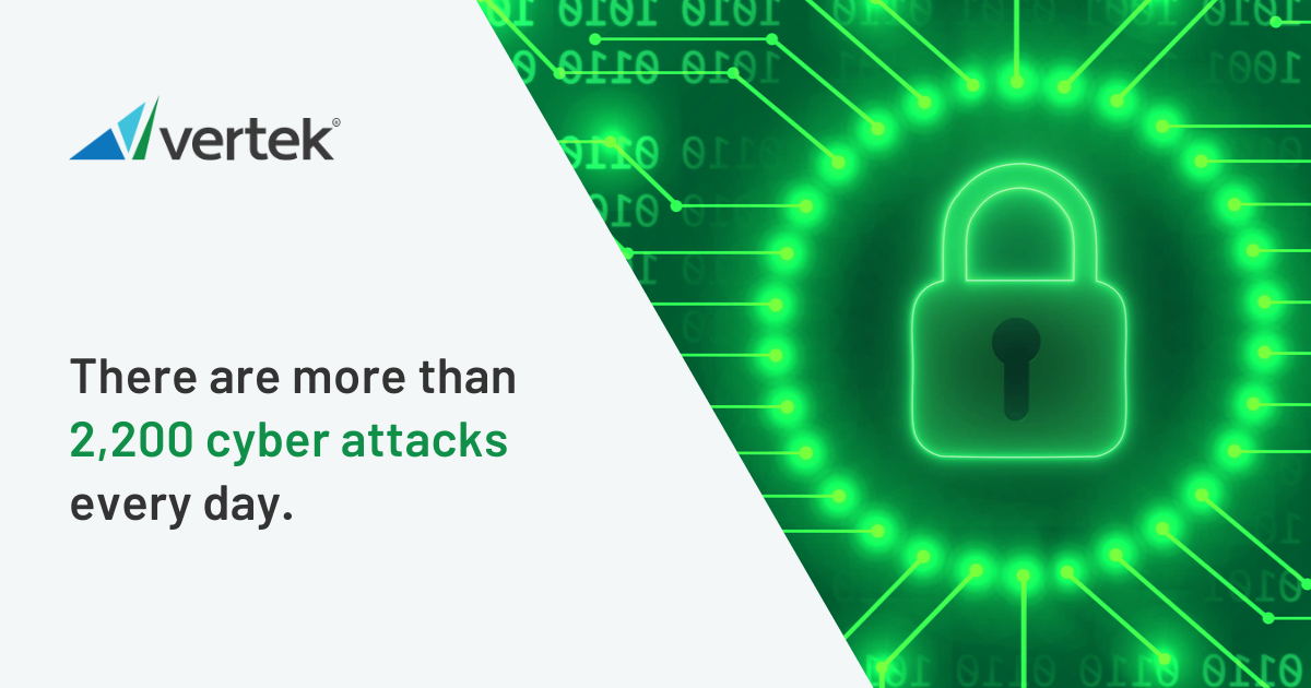 Network security threats can be managed with expert support from Vertek.